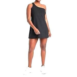 All In Motion Asymmetrical Athletic Mini Dress W/ Built In Bra Womens Size XS